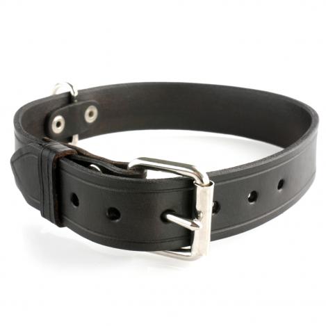 Hundehalsband - Leder 50cm