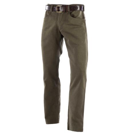Paul & Kloosterhuis - 5-Pocket-Jeans - Hard Wearing Canvas - Dark Olive 
