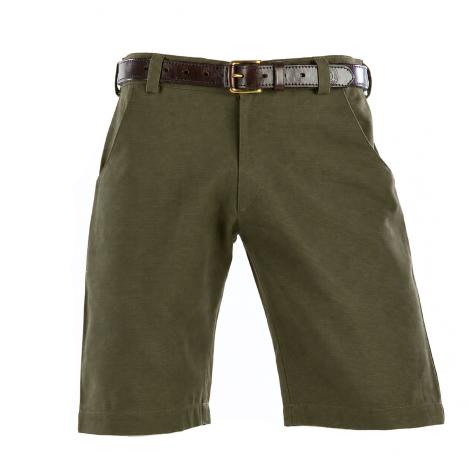 Paul & Kloosterhuis - Classic Shorts - Hard Wearing Canvas - Oliv 