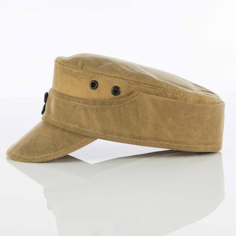 Baschlikmütze - Jagd - Feldmütze - Waxed Cotton - Paul & Kloosterhuis 