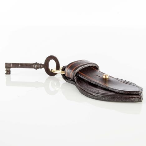 Paul & Kloosterhuis - Schlüsselanhänger - Leder / Messing 