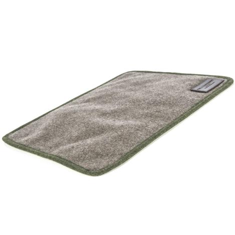 Paul & Kloosterhuis - Loden-Sitzkissen - Grau/Grün - Militär-Loden - Small 