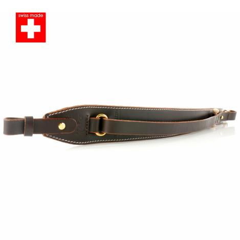Knebel - Gewehrriemen - Leder - Swiss Made 