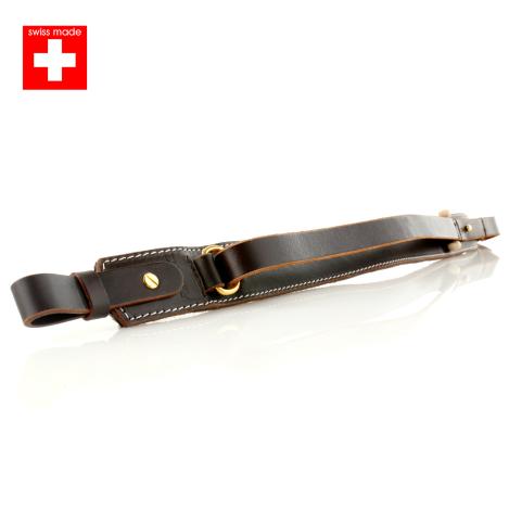 Knebel - Gewehrriemen - Leder - Flinte - Swiss Made 