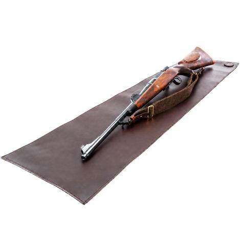 Paul & Kloosterhuis - Loden-Gewehrriemen - Berg-Loden - Slim - Braun 