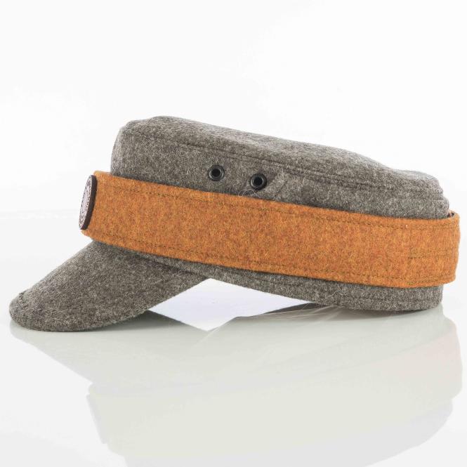 Paul & Kloosterhuis - Loden-Hutband für Baschlikmütze - Orange - No.1 