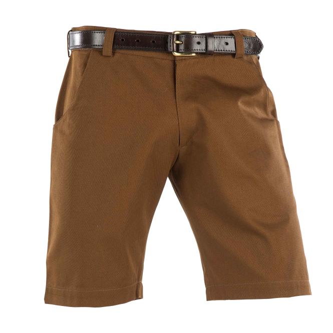 Paul & Kloosterhuis - Shorts - Classic - Cavalry Twill - Rust 