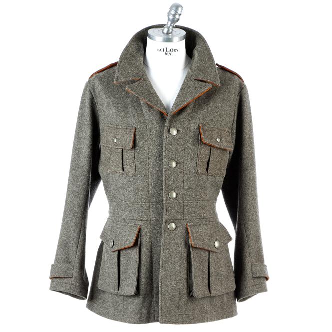 Paul & Kloosterhuis - Lodenjacke - Jackett - Militär-Loden - No.5 