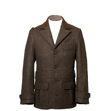 Paul & Kloosterhuis - Lodenjacke - Jackett Braun - Berg-Loden - No.9 