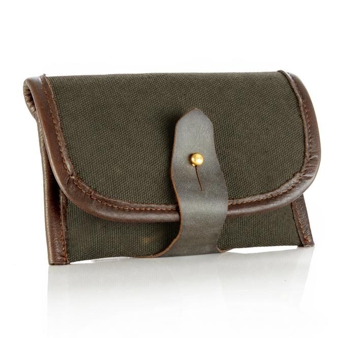 Paul & Kloosterhuis - Big Game Safari Patronenetui - 8 x Round Bullet - Hard Wearing Canvas 