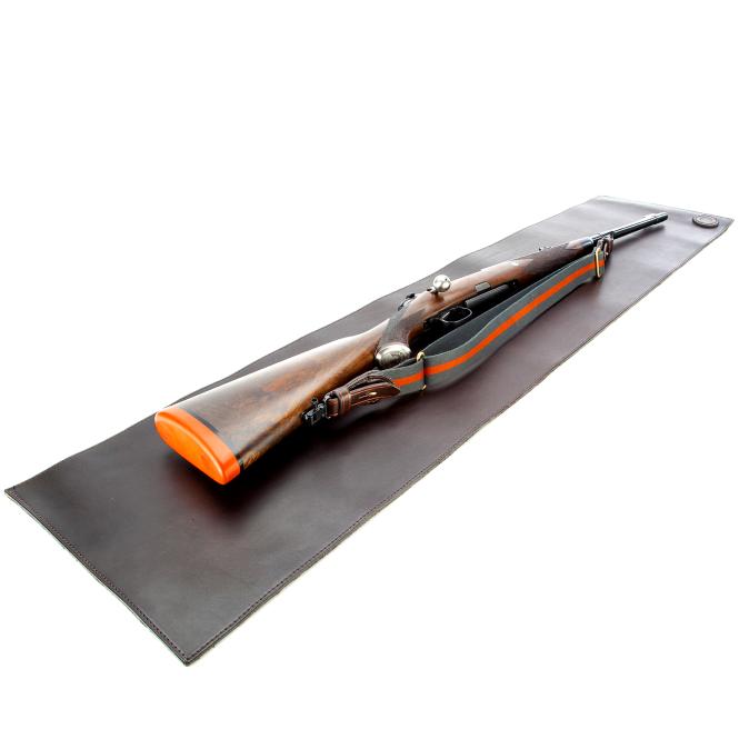 Paul & Kloosterhuis - Canvas Gewehrriemen - Slim - Navy/Rust/Navy 