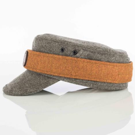 Paul & Kloosterhuis - Loden-Hutband für Baschlikmütze - Orange - No.1 