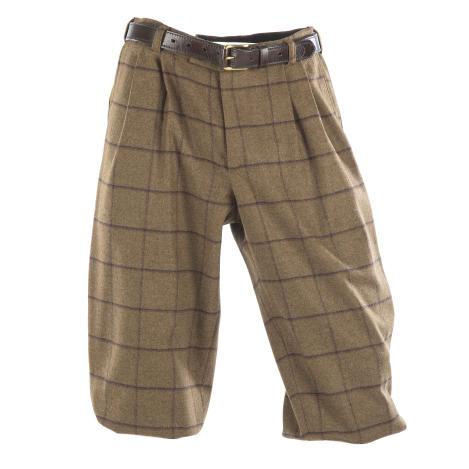 Paul & Kloosterhuis - Lodenhose Merino-Knickerbocker - Glencheck - Plus3: 