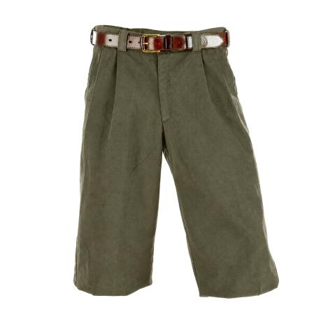 Paul & Kloosterhuis - Safari Knickerbocker - Hard Wearing Canvas - Plus3 - Oliv 
