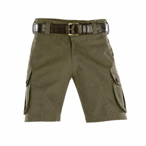 Paul & Kloosterhuis - Safari-Shorts - Professional Hunter - Hard Wearing Canvas - Oliv 