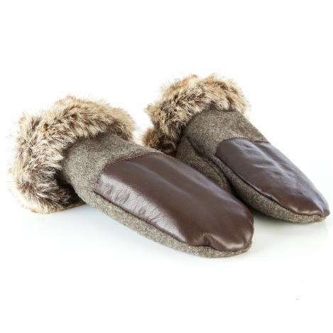 Paul & Kloosterhuis - Loden - Handschuh - Fäustling - Militär-Loden 